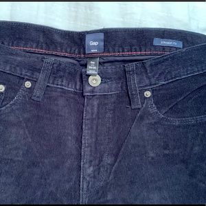 GAP Straight Leg Corduroy 34-30 pants